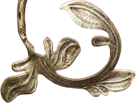 detalle flor forja